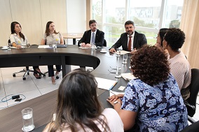 Valter Shuenquener com comitivas