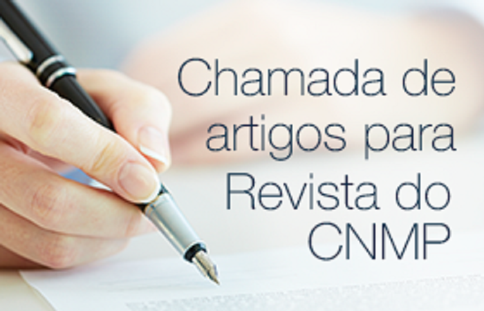 Chamada de artigos revista CNMP