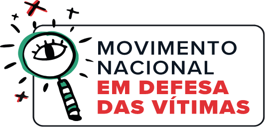 Logo do movimento nacional em defesa das vítimas