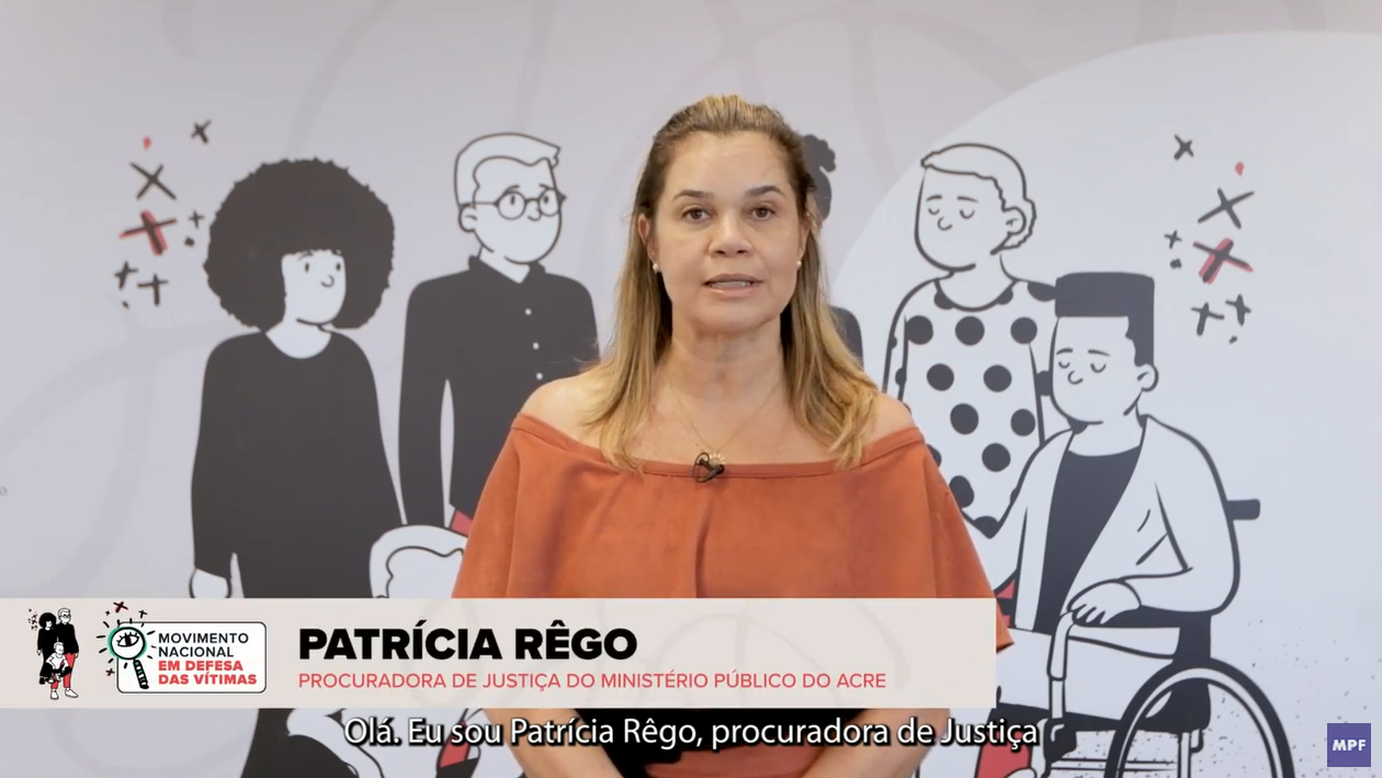 Depoimento da procuradora de Justiça do MP do Acre Patrícia Rêgo