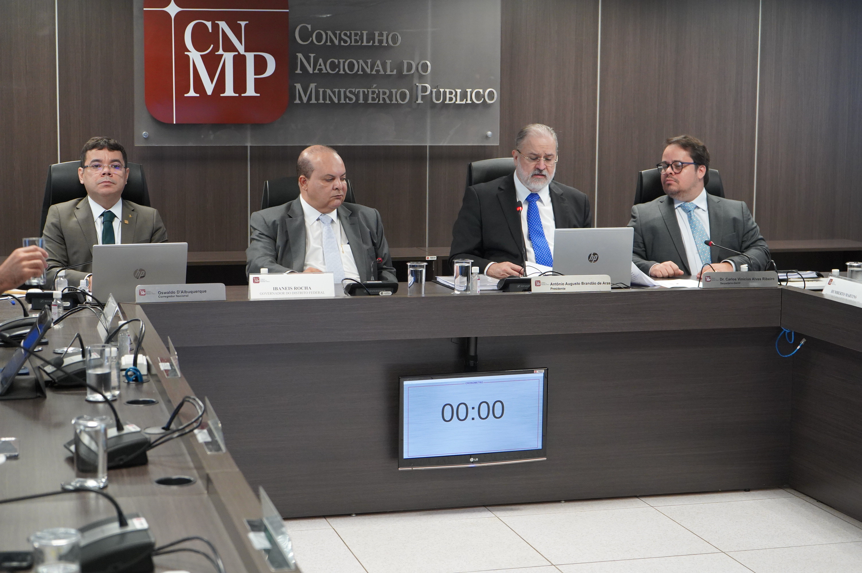 Fotografia do plenário do CNMP