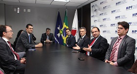 Corregedor nacional do MP faz visita institucional à Procuradoria da República em Minas Gerais