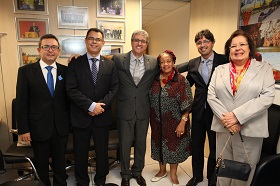 CNMP recebe a visita da ministra de Direitos Humanos