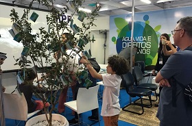 Cart&atilde;o com sugest&atilde;o de cidad&atilde;o