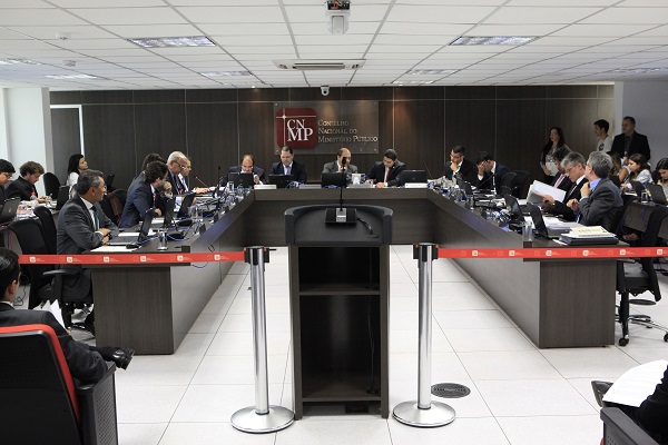 Foto do plen&aacute;rio