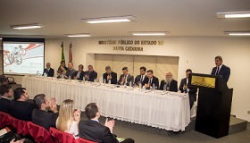 Corregedoria Nacional realiza encontro com membros em estágio probatório no MP/SC