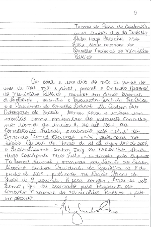 Termo de Posse do Conselheiro Hugo Cavalcanti Melo Filho - STF