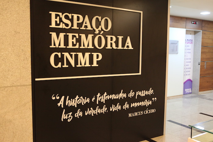 Inauguração do Espaço Memória do CNMP