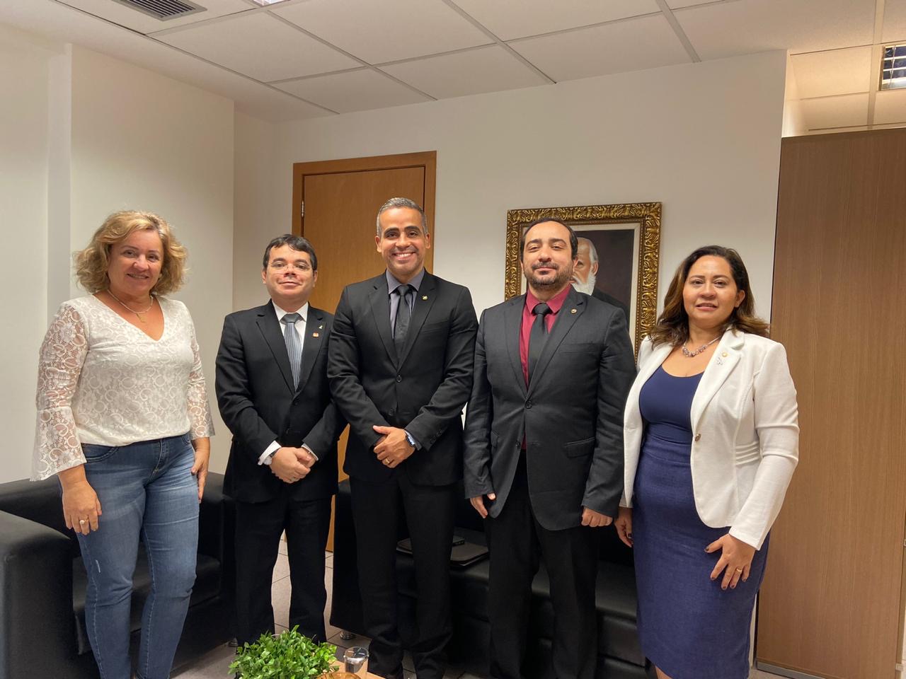 Foto reunião Ouvidor Nacional e Ouvidor MJSP