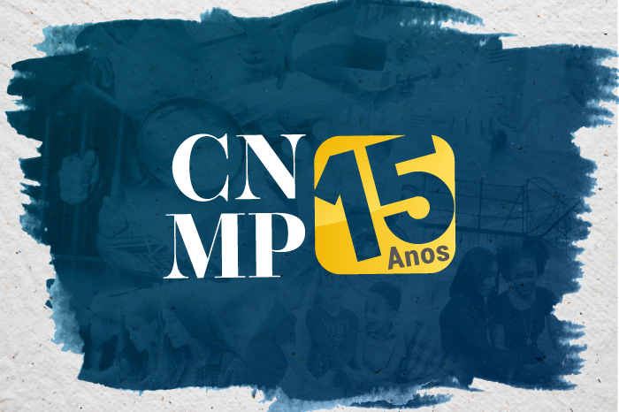 Banner CNMP 15 anos