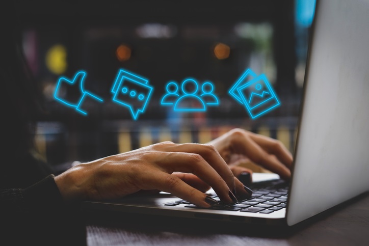 redes sociais istock