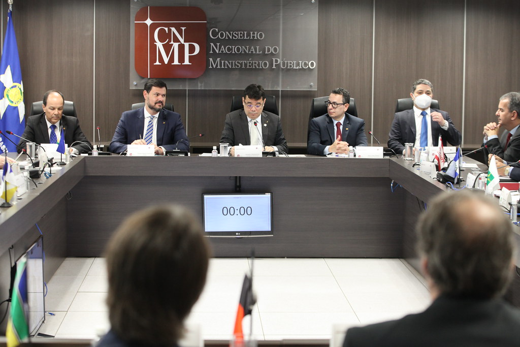 Corregedores-gerais do Minist[erio Público reunidos em encontro promovido pelo CNMP