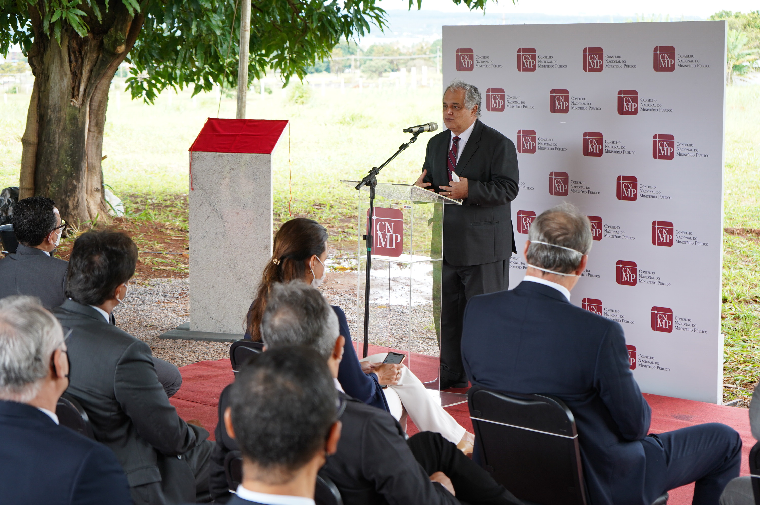 lancamento pedra fundamental sede cnmp2