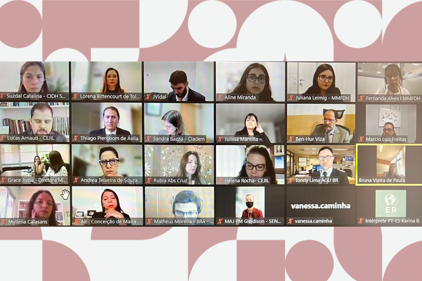 Comissão de Defesa dos Direitos Fundamentais do CNMP participa de reunião com a Comissão Interamericana de Direitos Humanos