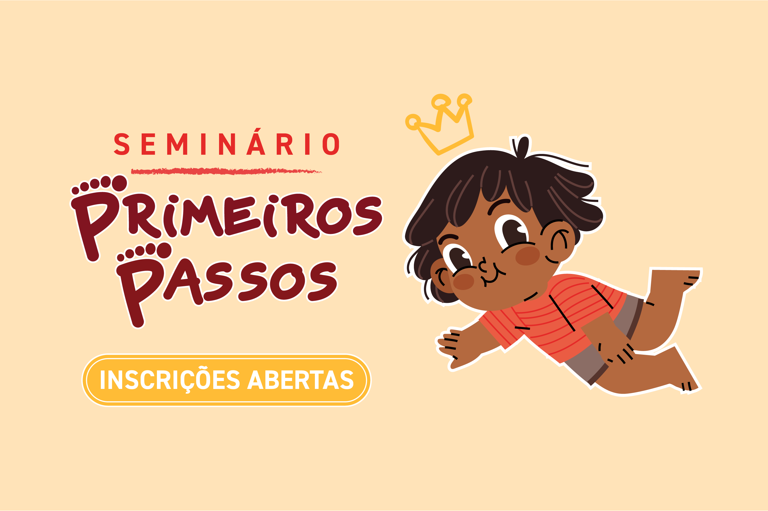 Seminário Primeiros Passos Divulgação banner noticia