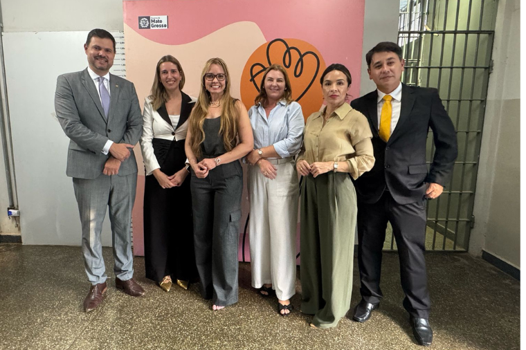 CN visita Delegacia de Defesa da MUlher em MT