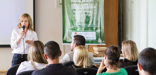 lançamento da campanha na cidade de brazlândia
