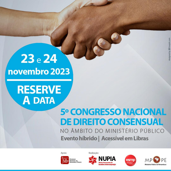 5º Congresso Nacional de Direito Consensual no âmbito do Ministério Público 