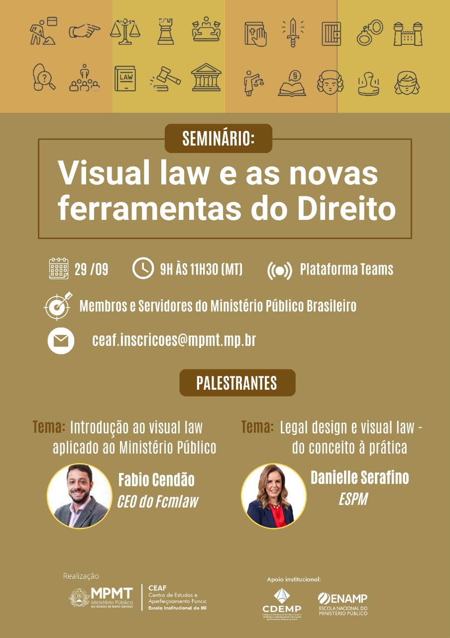 Seminário Visual law e as novas ferramentas do direito